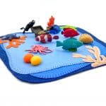 Coral Felt Play Mat by Malaysia Toys