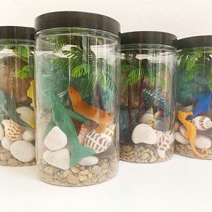 Seaside Jars Party Favour Gifts (Set of 4) by Malaysia Toys