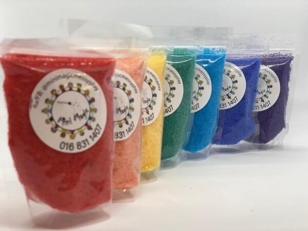 Sensory Rainbow Salt by Malaysia Toys