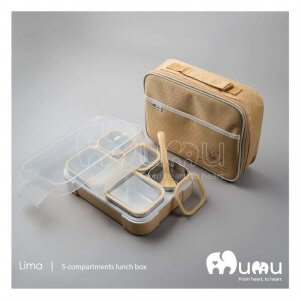 5 Compartment Lunch Box by Malaysia Toys