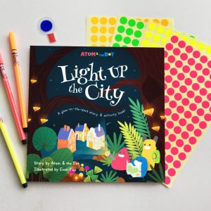 Light Up The City Story & Activity Book by Malaysia Toys