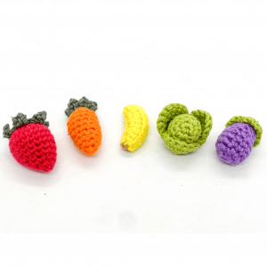 Mini Crocheted Fruit by Malaysia Toys