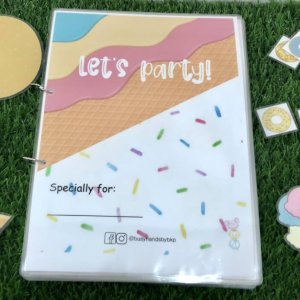 Party Busy Book Cover by Malaysia Toys