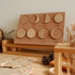 Wooden Moon Phase Puzzle by Malaysia Toys