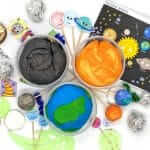 Space Playdough Activity Box Kit by Malaysia Toys