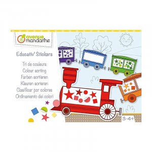 Avenue Mandarine Creative Box Educative Stickers Colour Sorting by Malaysia Toys