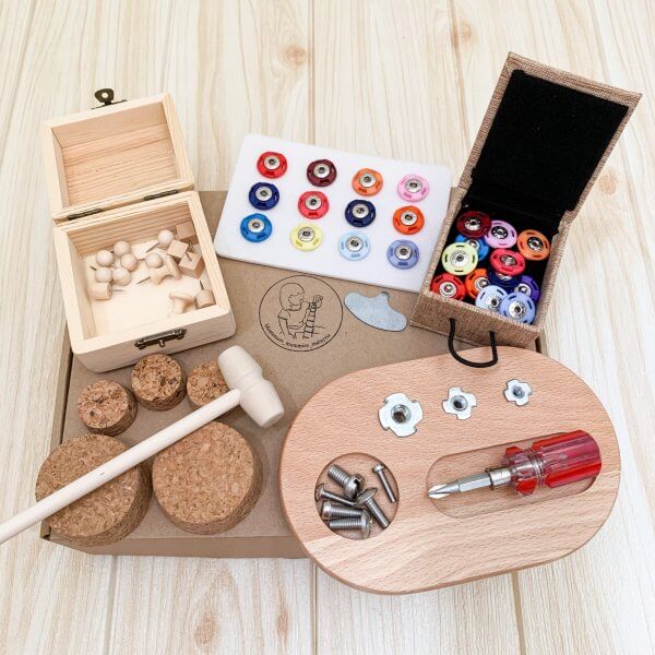 Montessori Fine Motor Tool Kit by Malaysia Toys