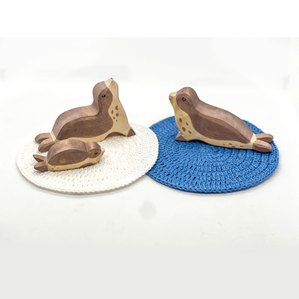 Wooden Sea Lions by Malaysia Toys