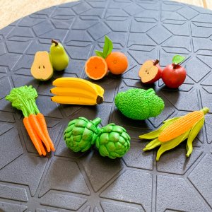 Fruits and Vegetables Figurines Set by Malaysia Toys