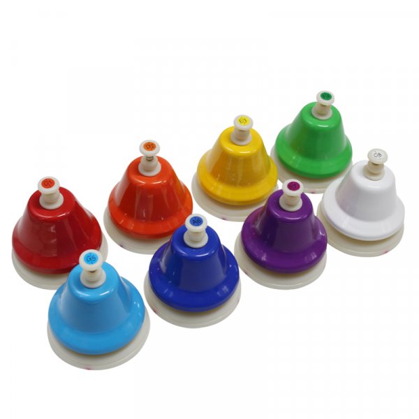 Montessori Musical Hand Bells (Set of 8)