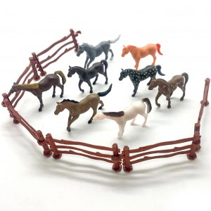 Horse Animal Figurines by Malaysia Toys